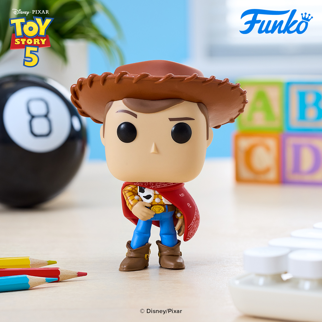 Alternative view of Pop! Woody (Toy Story 5)