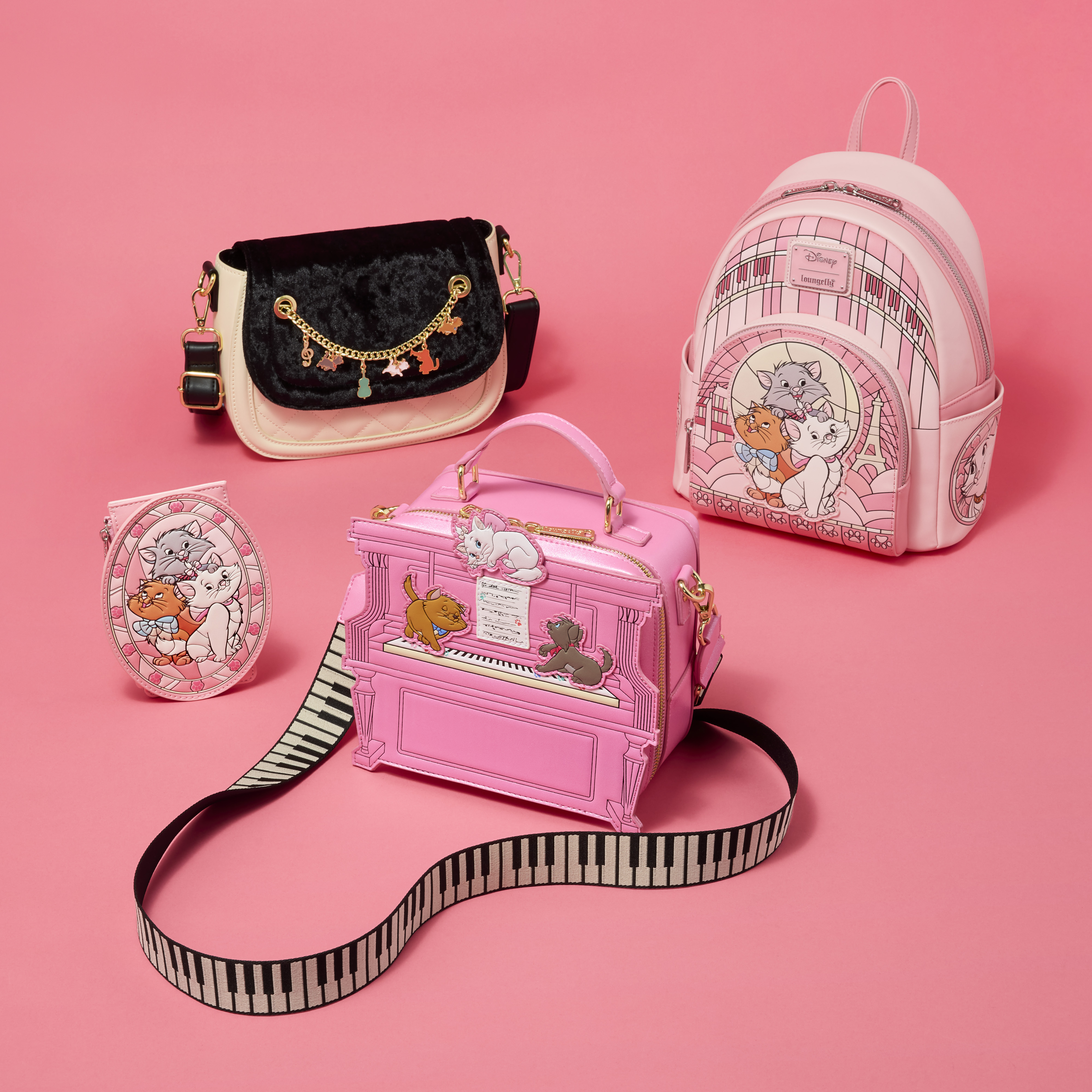 The Aristocats Exclusive Stained Glass Mini Backpack - Image 3