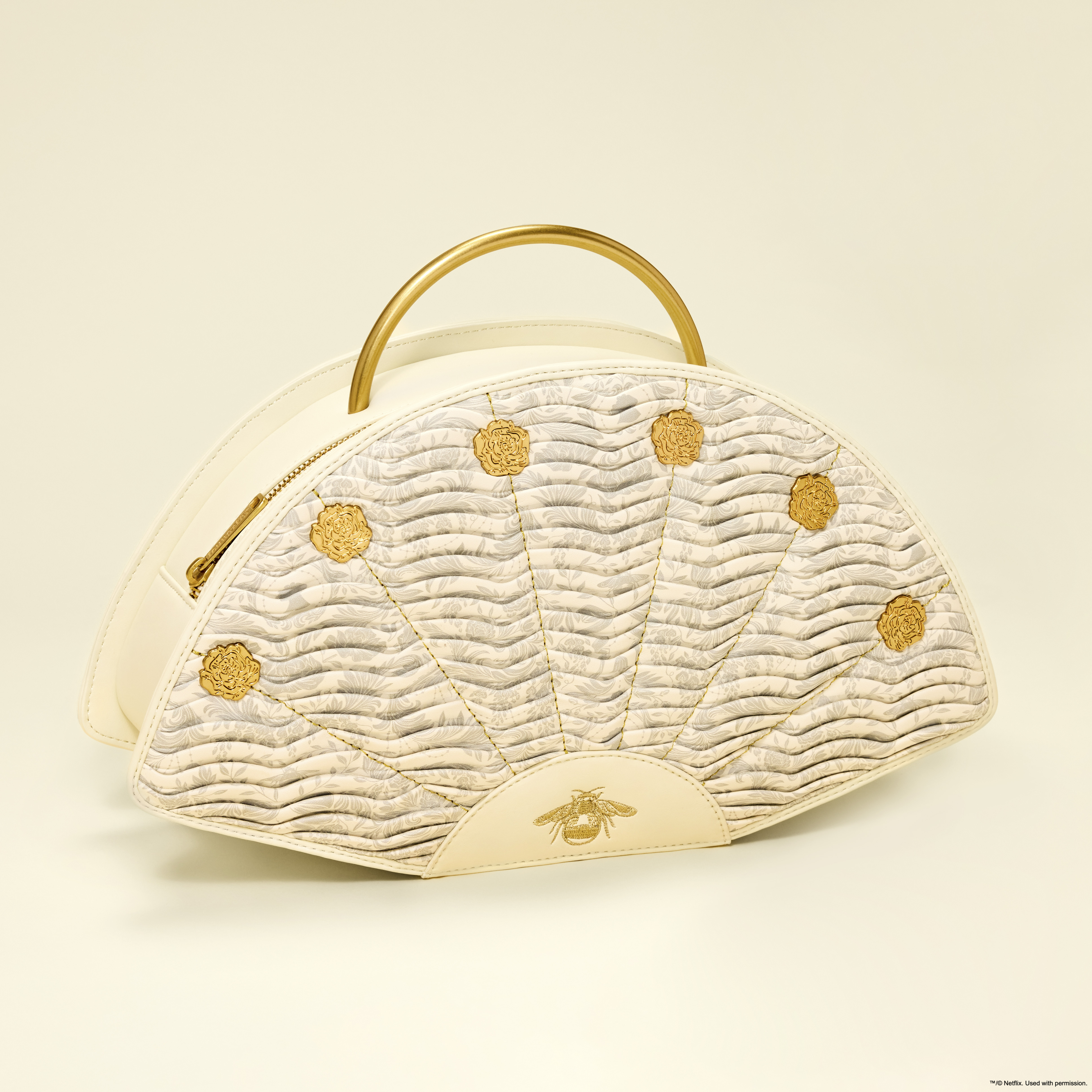 Bridgerton Figural Fan Handbag - Image 4