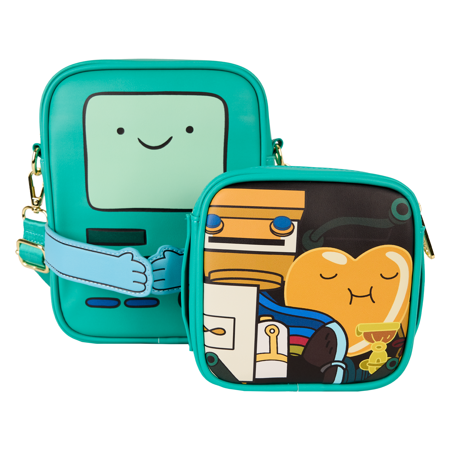Adventure Time BMO Crossbuddies Cosplay Crossbody Bag With Coin Bag - Image 4