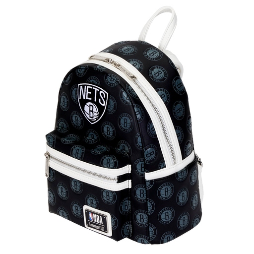 NBA Brooklyn Nets Logo Mini Backpack - Image 3