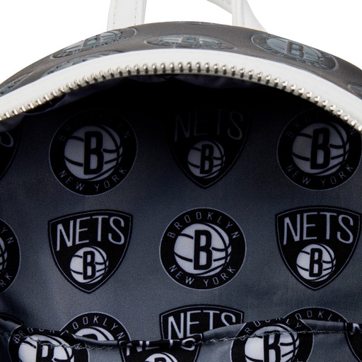 NBA Brooklyn Nets Logo Mini Backpack - Image 5
