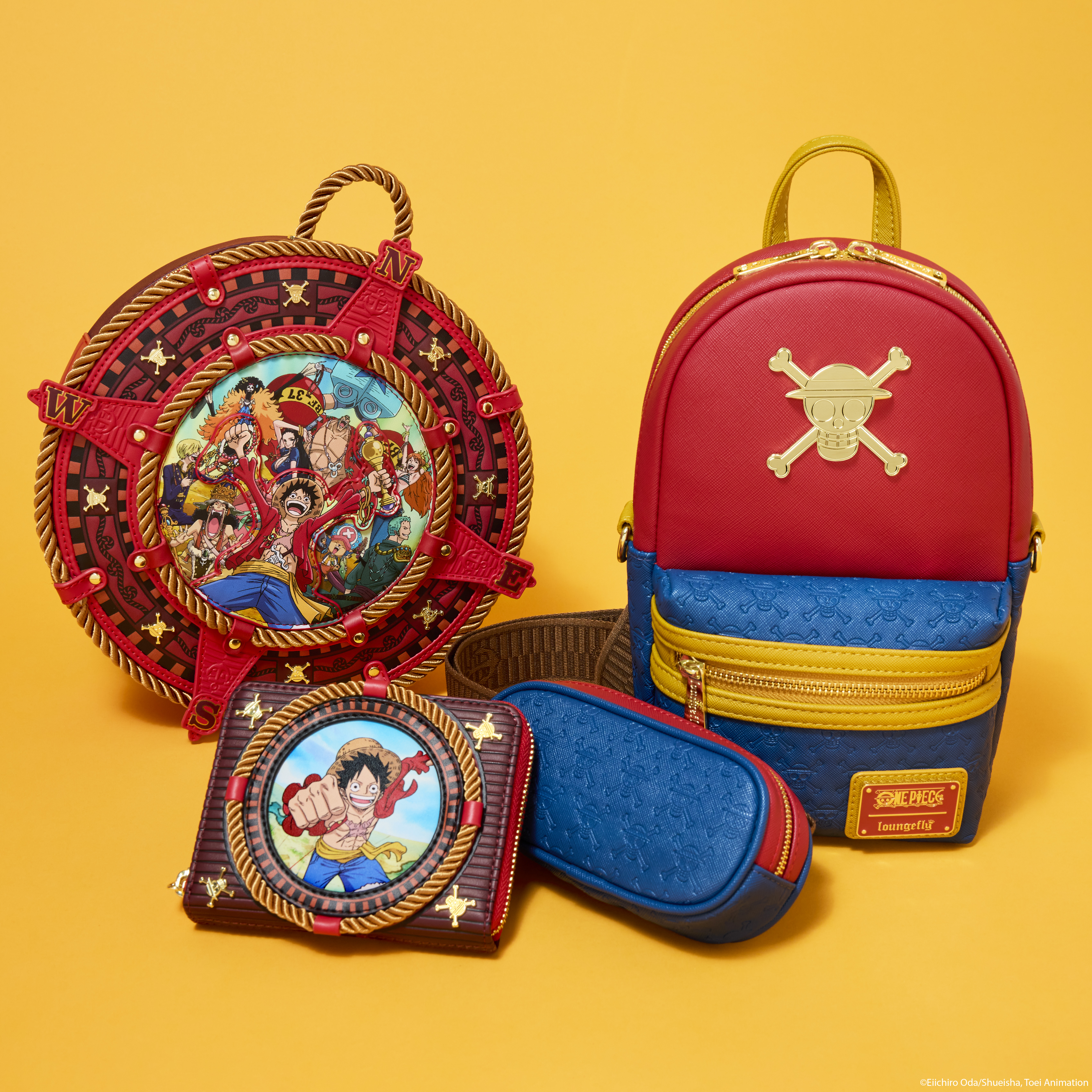 One Piece Compass Figural Mini Backpack - Image 4