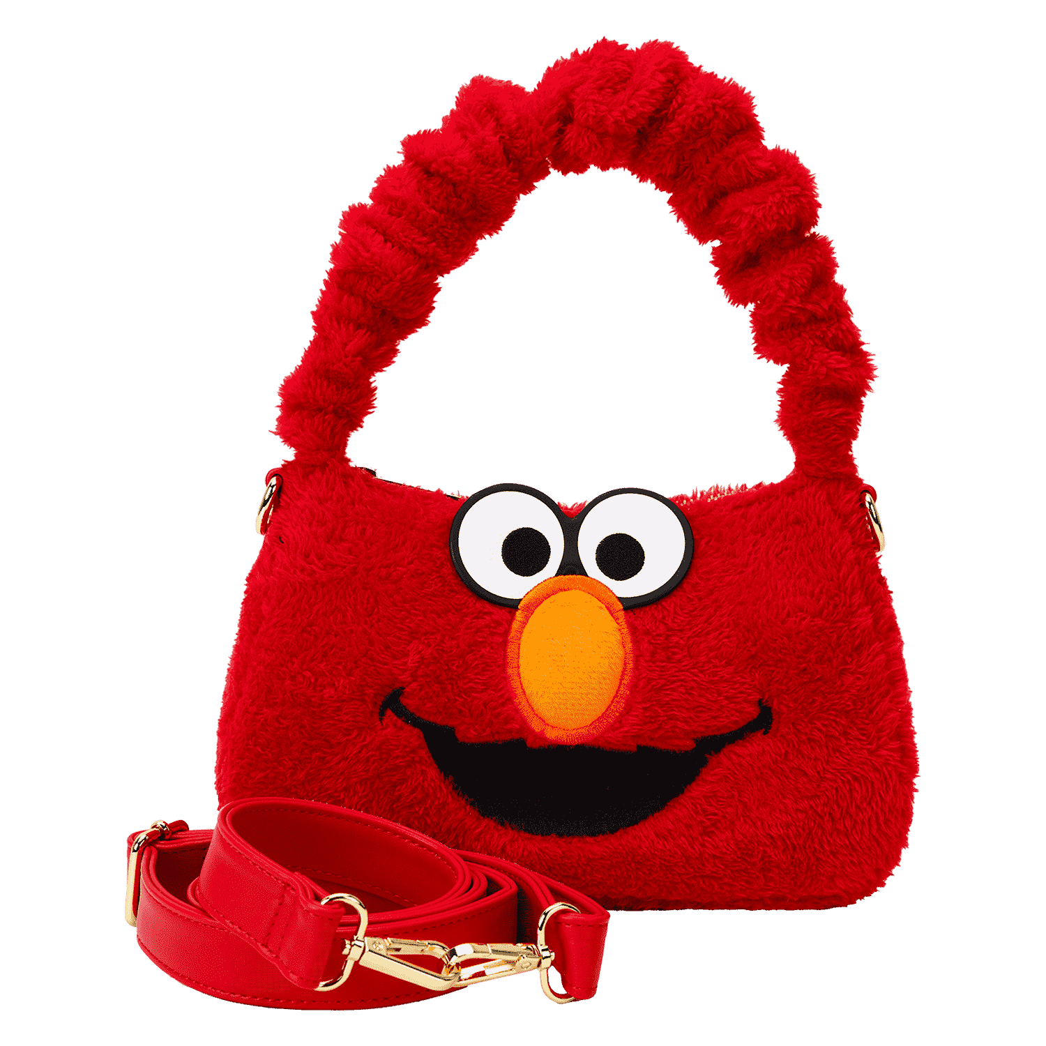 Sesame Street Elmo Plush Cosplay Crossbody Bag - Image 7