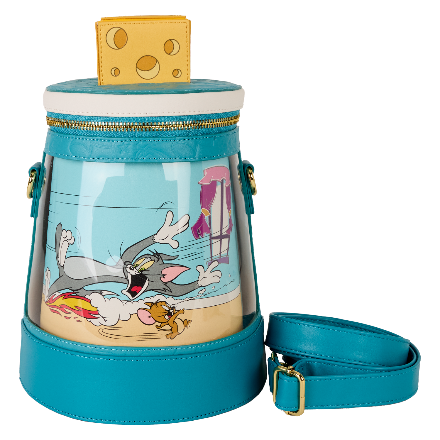 Tom and Jerry Spinning Scene Crossbody Bag - Image 3
