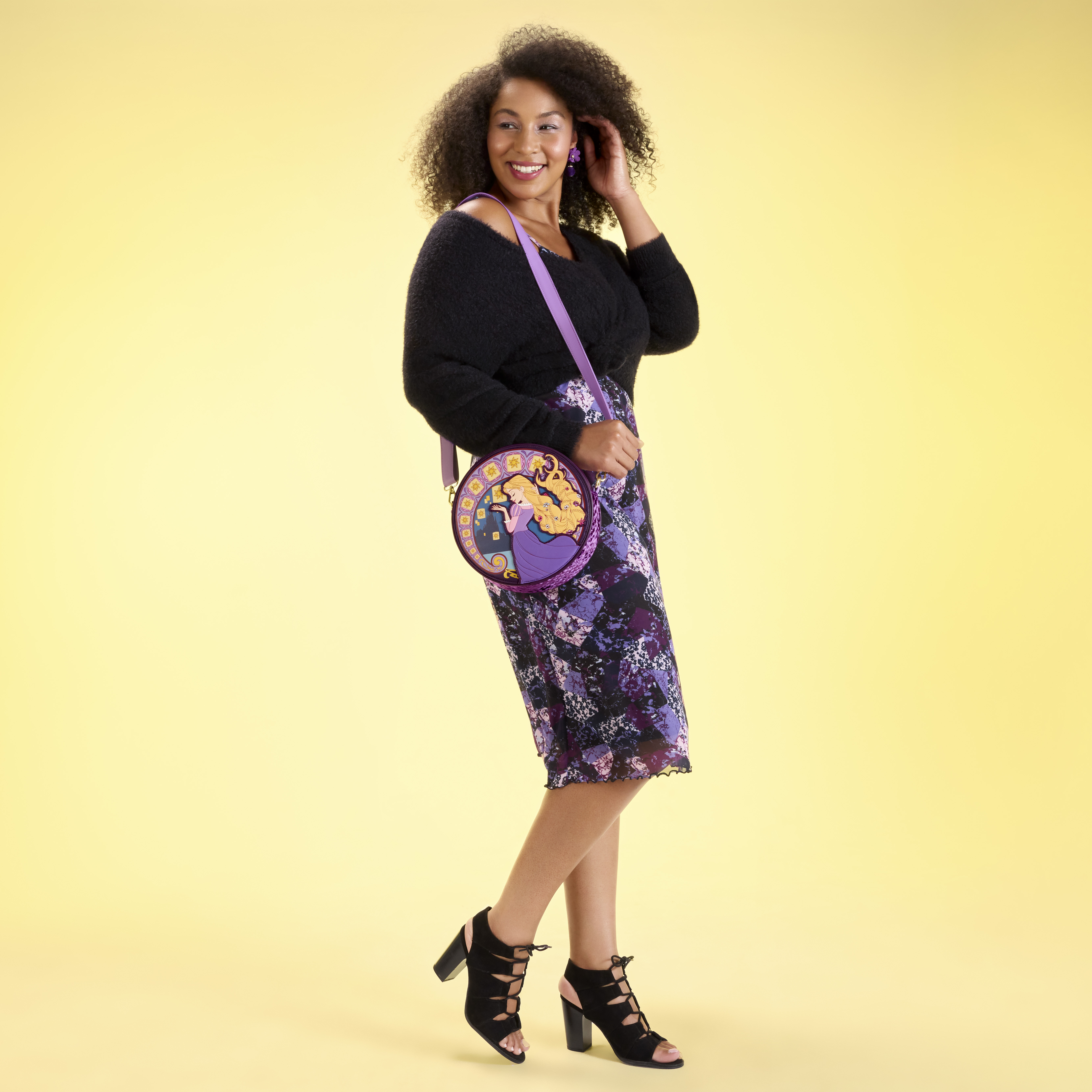 Tangled Rapunzel Exclusive Lanterns Crossbody Bag - Image 3