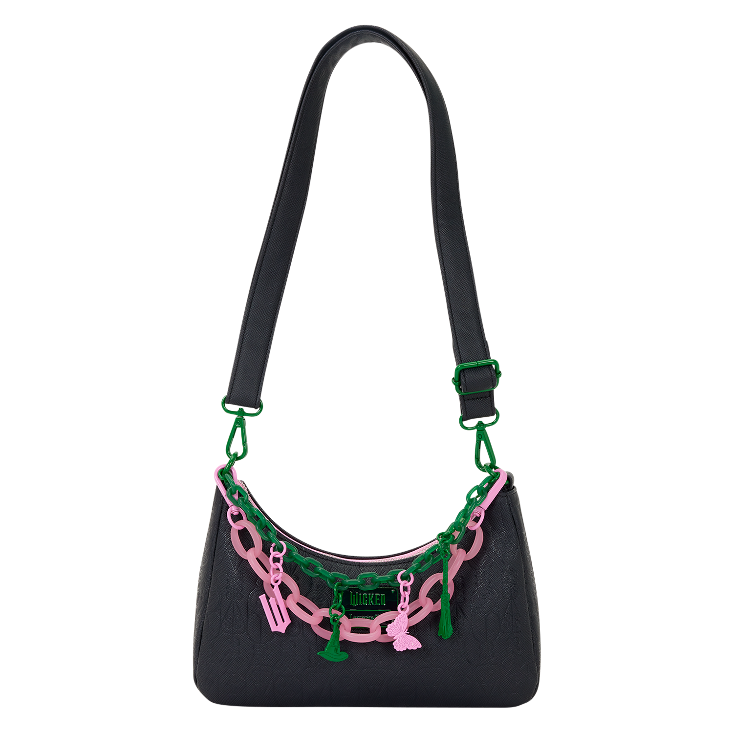 Wicked: For Good Glinda & Elphaba Crossbody Bag with Charms