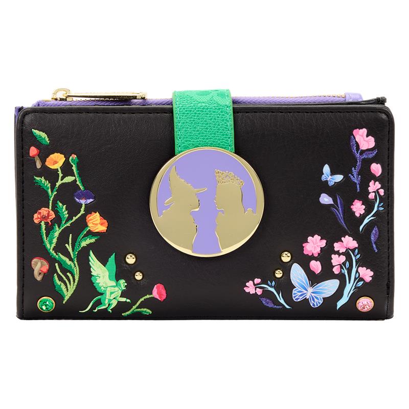 Wicked Glinda & Elphaba Floral & Lace Flap Wallet